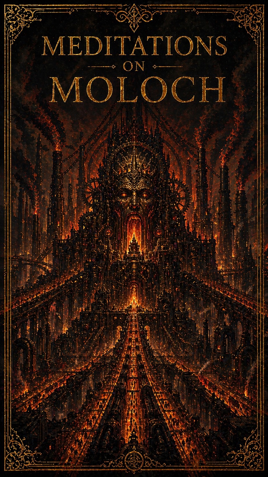 meditations on moloch￼ artwork