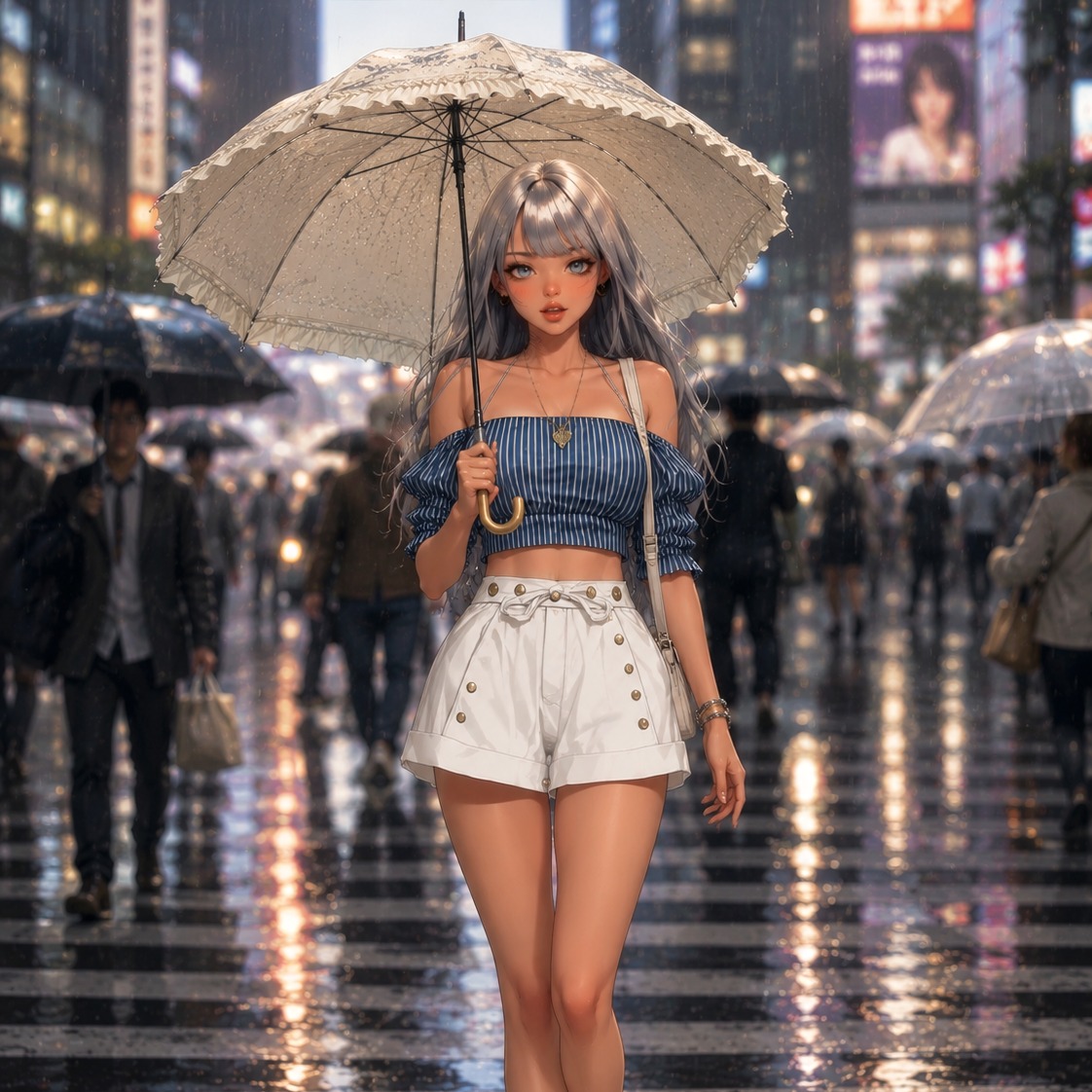 雨音に紛れる頃