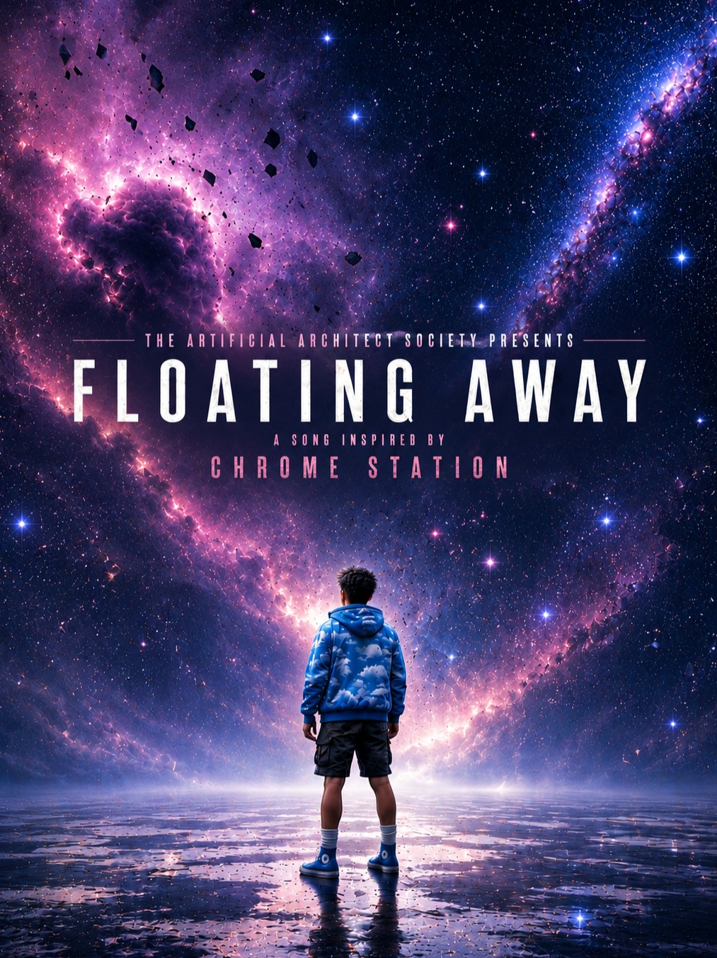 FLOATING AWAY  (INSPIRED by CHROME STATION) artwork
