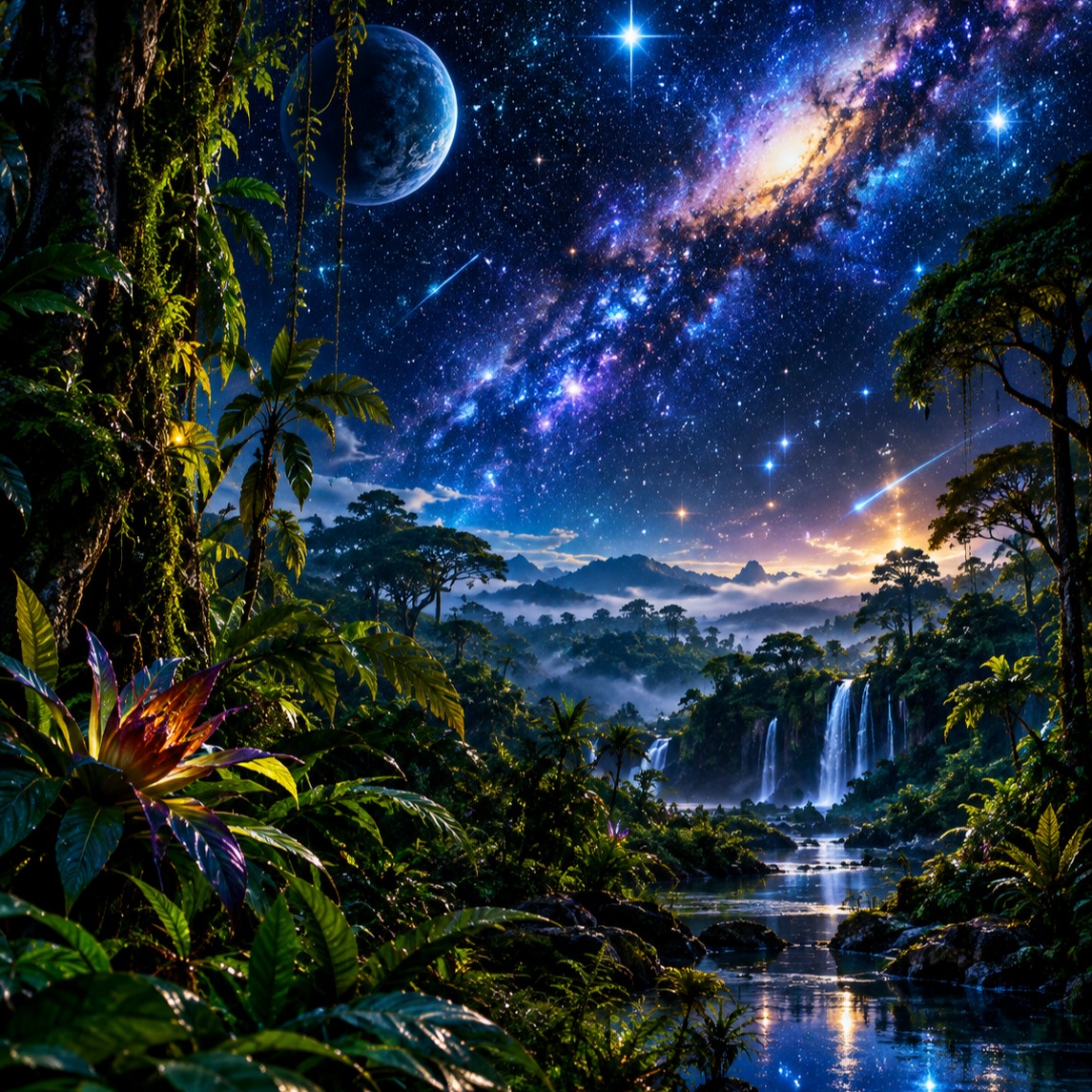 The Jungle Beyond the Stars artwork