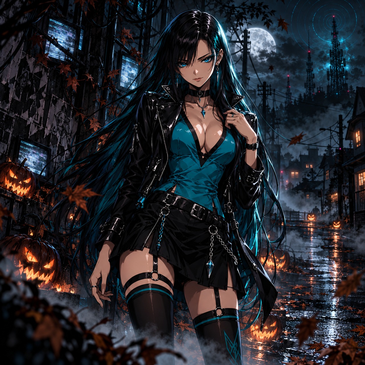 Black Autumn #HauntingSignal artwork