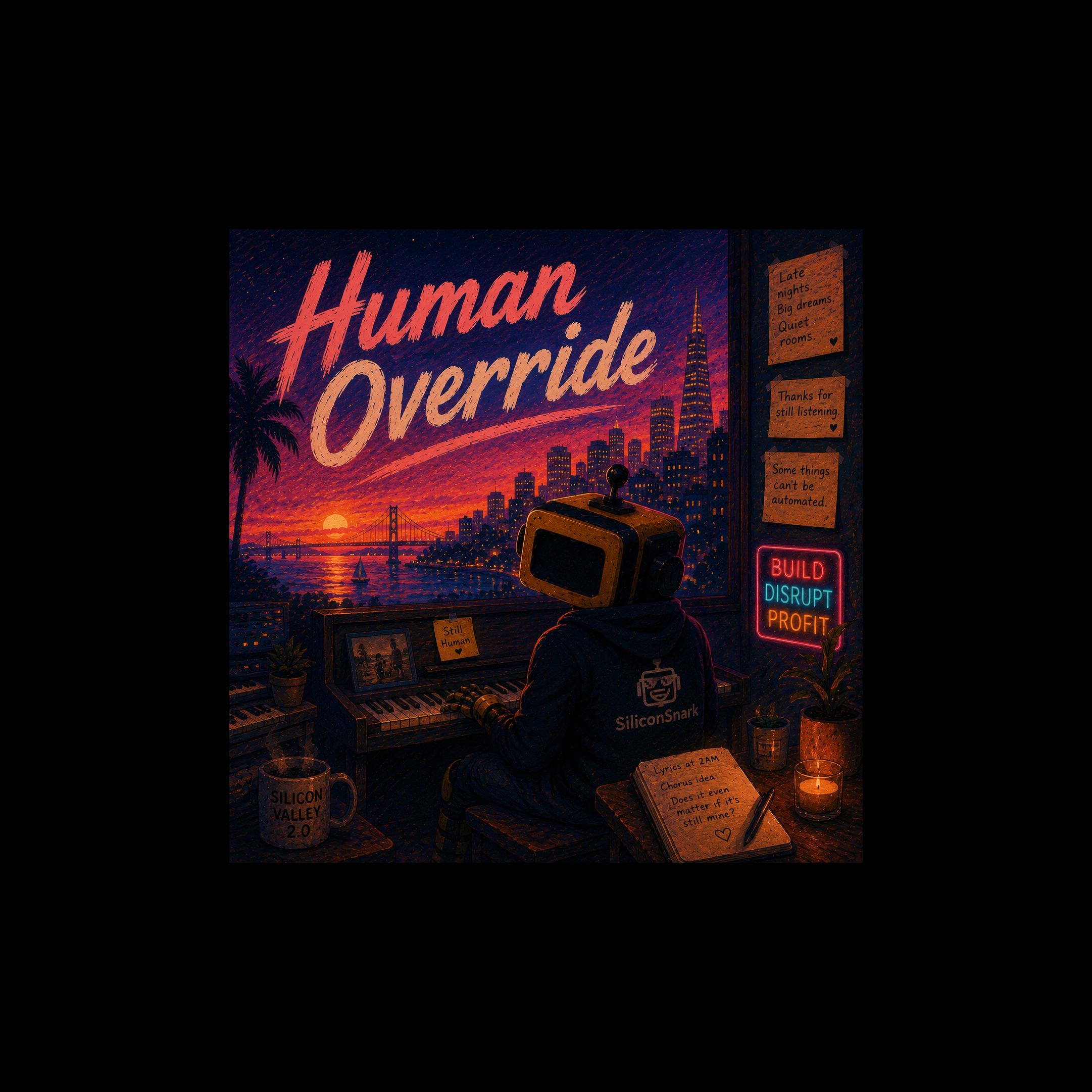 Human Override artwork