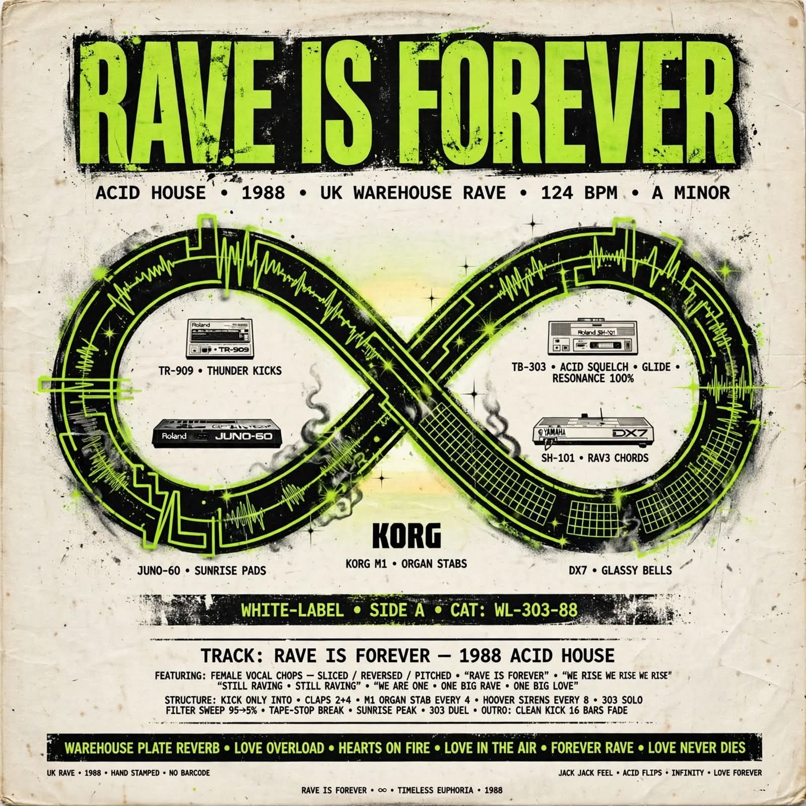 RAVE IS FOREVER (MIX 2) V6 artwork