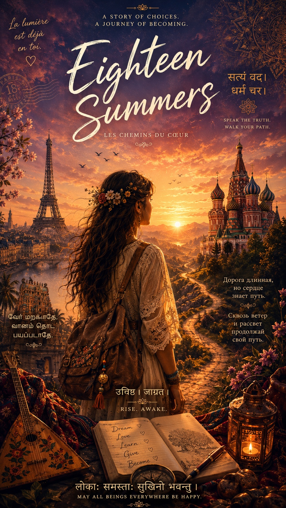 Eighteen Summers (Les chemins du cœur) artwork
