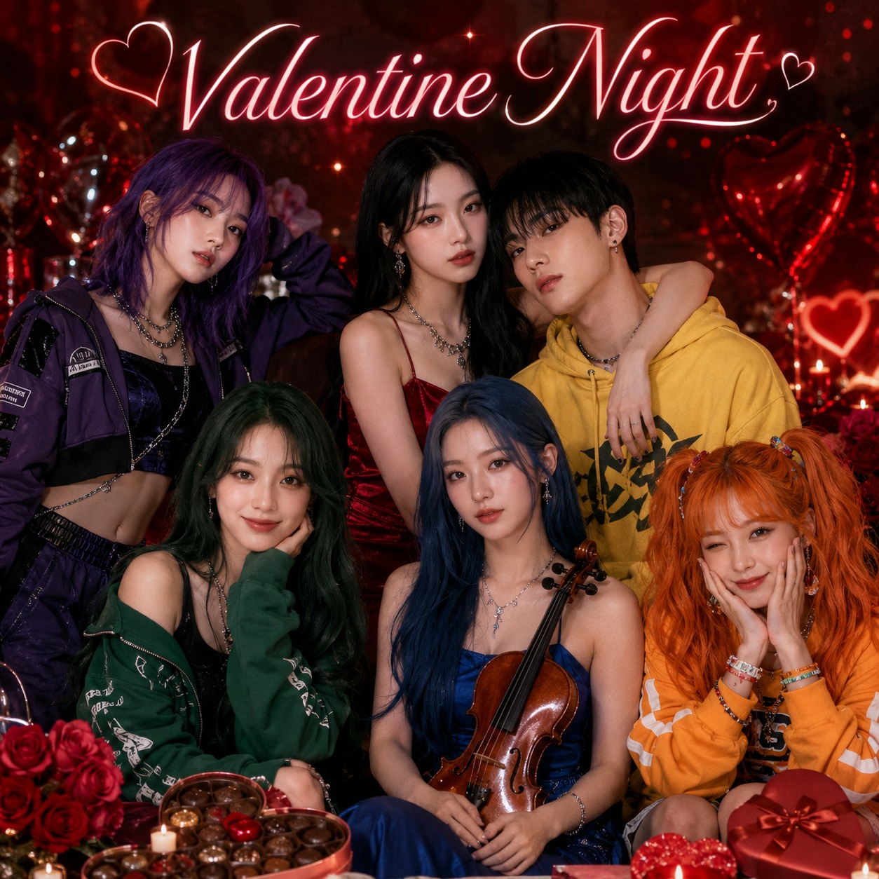 Valentine Night v6 artwork