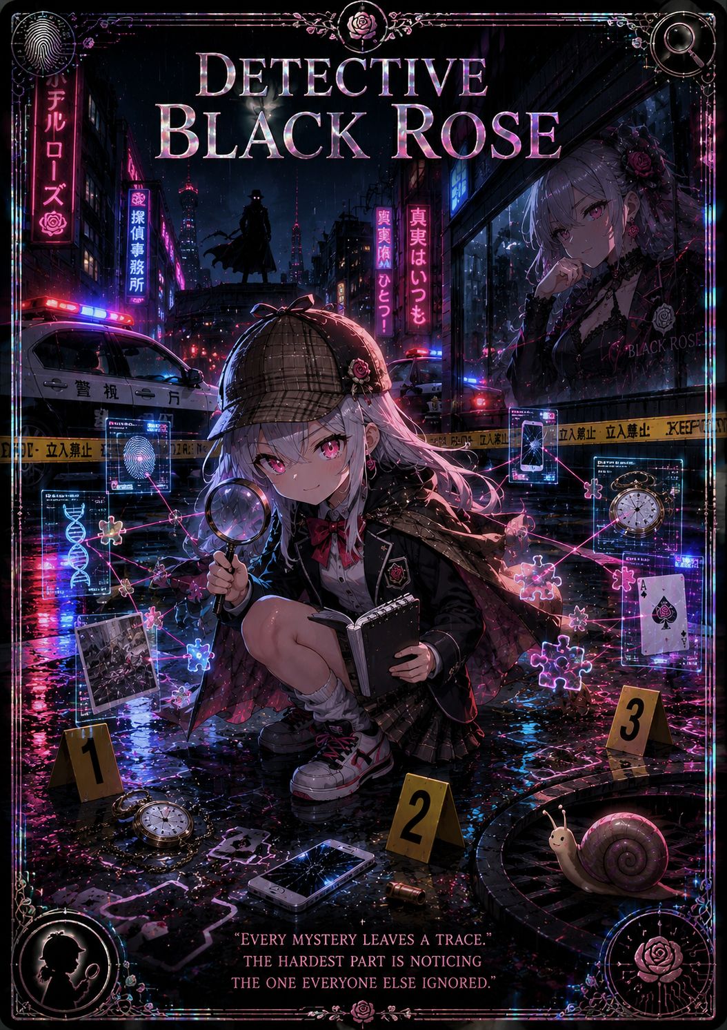 Detective Black Rose 🕵️‍♀️ artwork