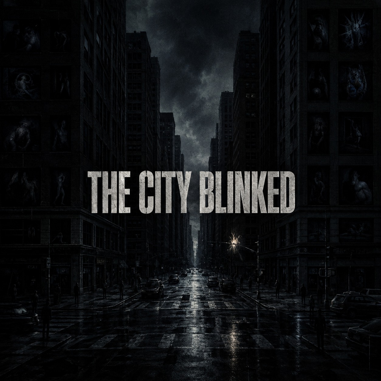 THE CITY BLINKED artwork