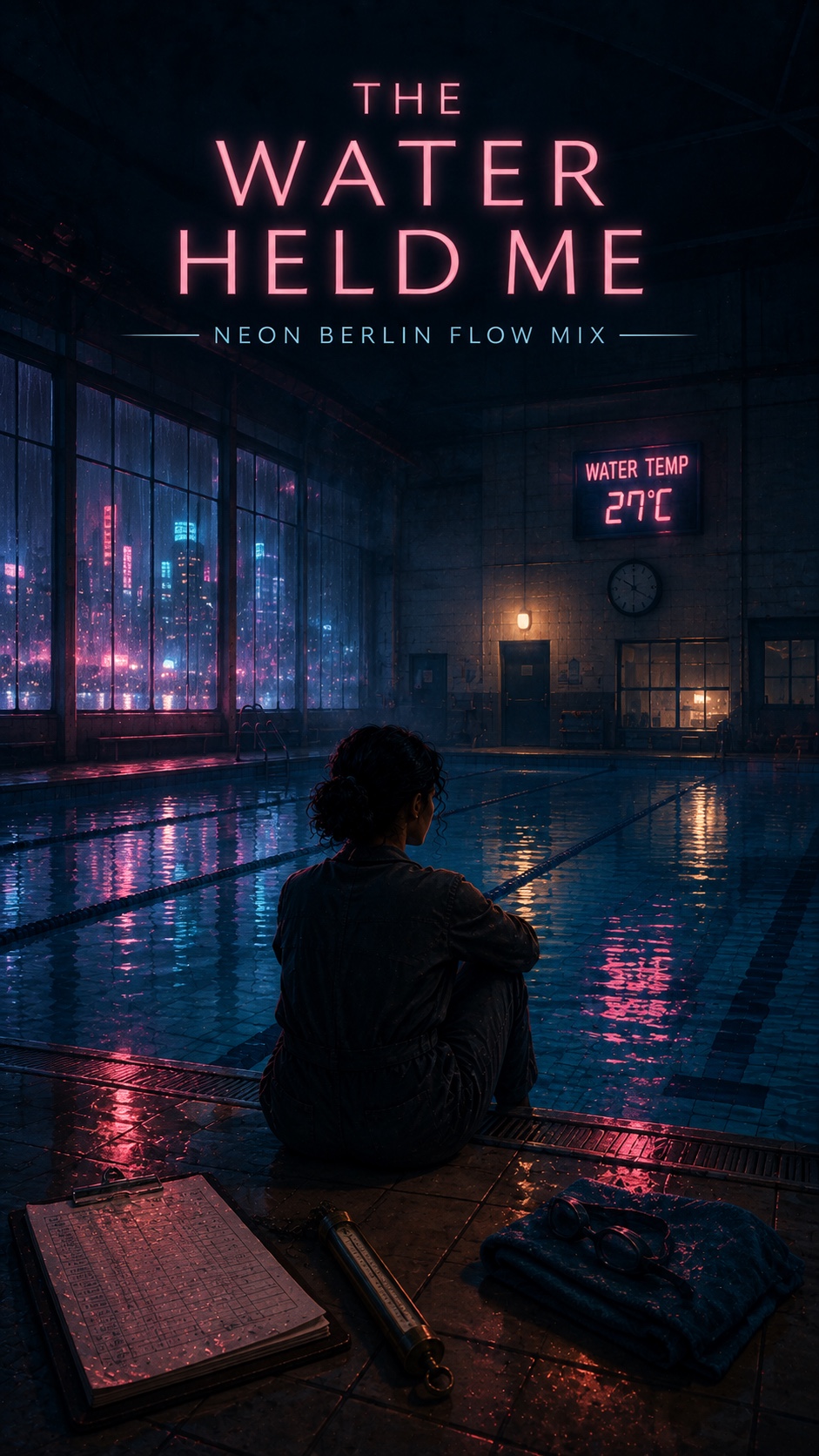 The water held me (flow mix) artwork