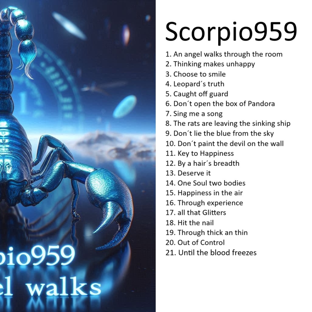 Image for An angel walks ...