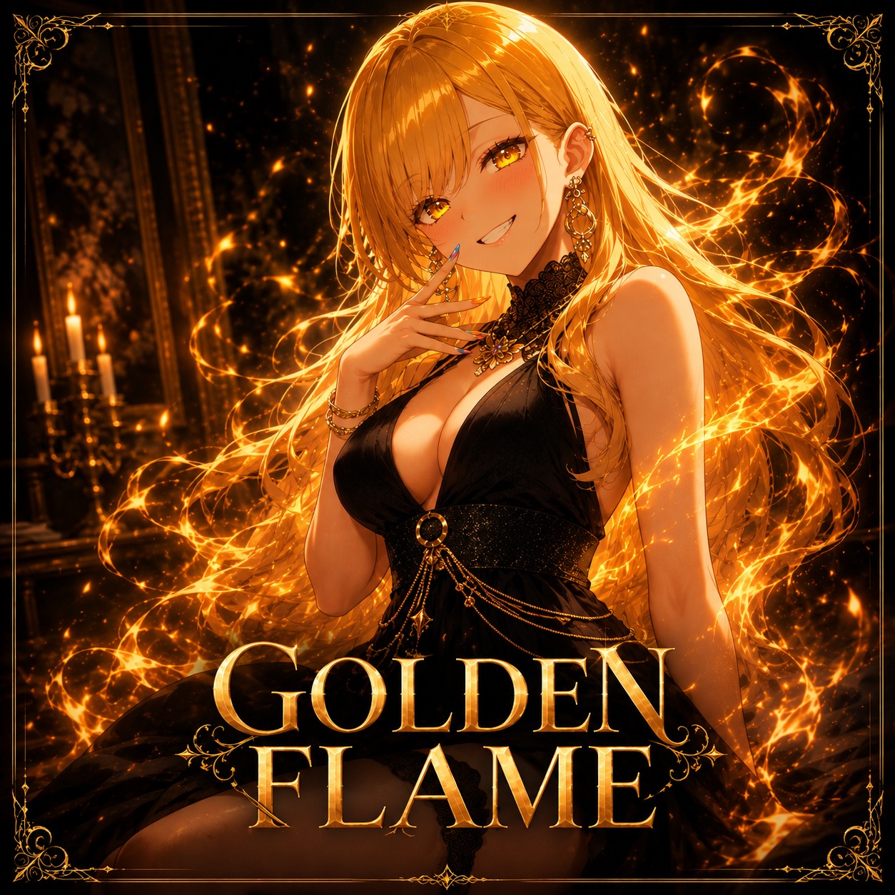 Golden Flame artwork