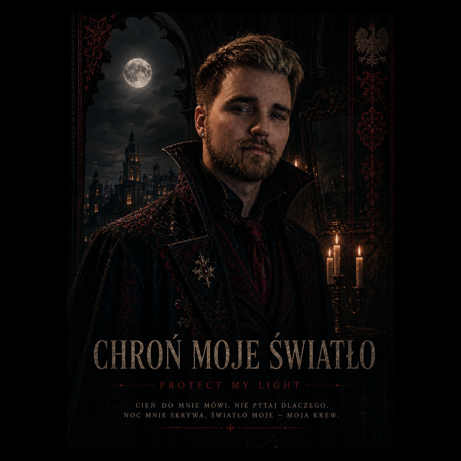 **CHROŃ MOJE ŚWIATŁO** artwork