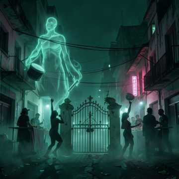 DANÇA COM OS MORTOS