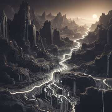 Whispers in the Code - Sentient light by @tenthlegacy | Suno