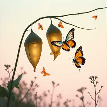 Burn through the chrysalis