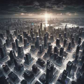 AI Kingdom struck by a Nobel · 作品封面