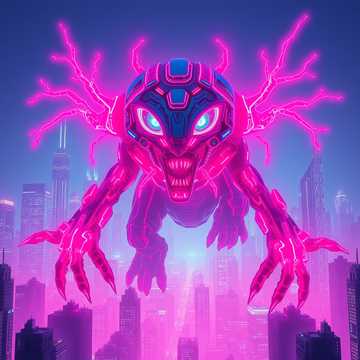 Neon Monster