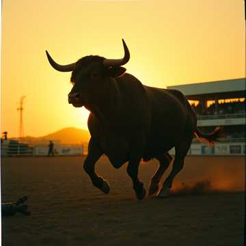 Life's Rodeo Bull
