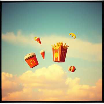 Still fly with Mcdonald.