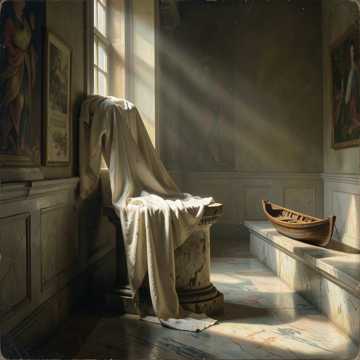 The Nurse Standing in the Light