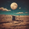 Spilled Coffee on the Moon