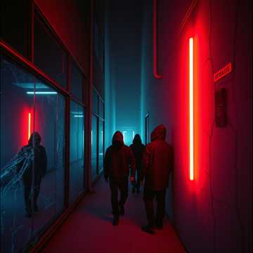 Schatten der Straße