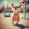 Chihuahua im Pyjama