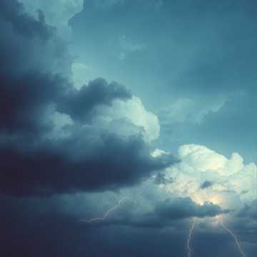 Thunder and lightning