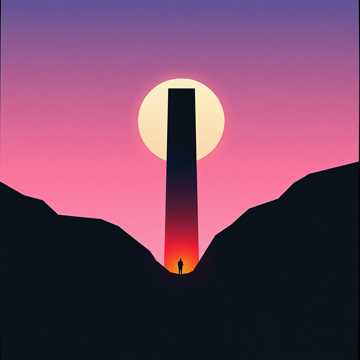 Тень под Монолитом Ренуара