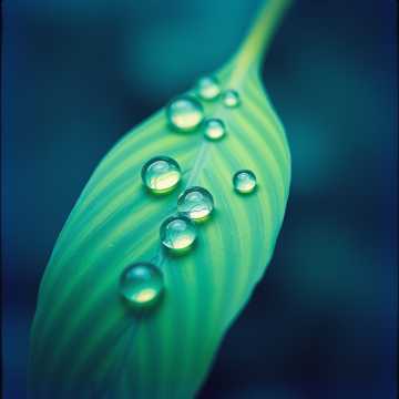 Water drop pop
