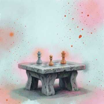 公园里那两个下棋的老头 · 作品封面