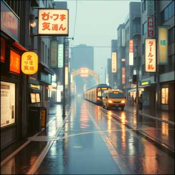 Rainy Tokyo Loop