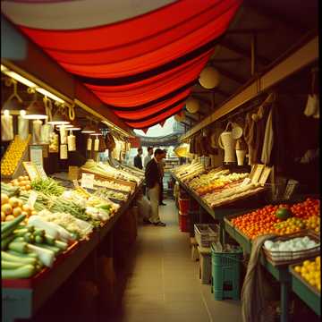 In markets wide, where traders meet,