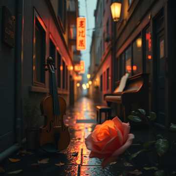 Halvány őszi rózsa