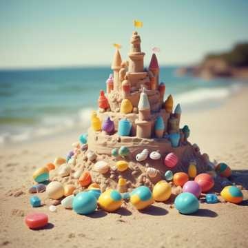 Image for Little Plastic Sand Castle