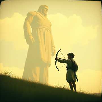 David and Goliath