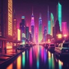 Neon Dreams in the City 