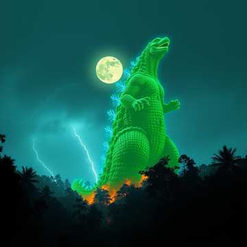 Godzilla Homosexual de las Árvores