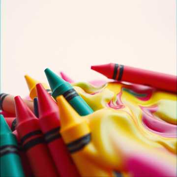 Ate the Crayon (Color Outside the Lines)