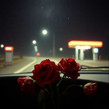 Gas Station Roses