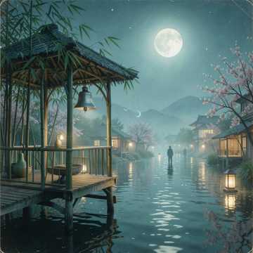 月下竹楼 · 作品封面