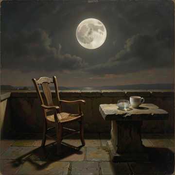 The Moon Owes Me Nothing · artwork