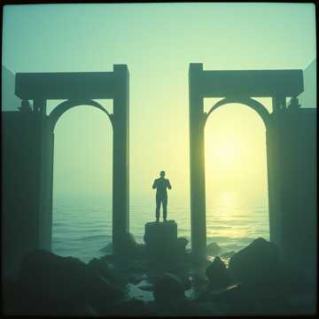 Ein Mann der glücklich sein wollte