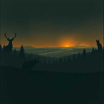 Wenn der Himmel brennt