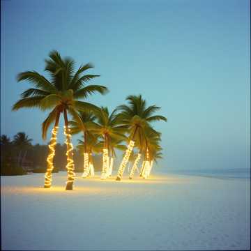 Snow-Kissed Island Love