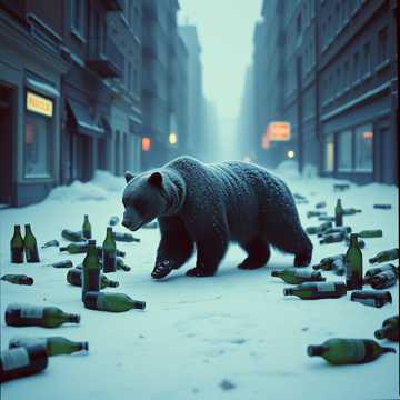 Russian Bottle Hell No What The F**k