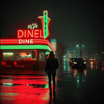 Neon Knives & Serpent Signs