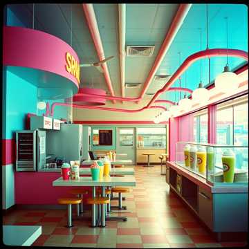 Ice cream and a Smoothie is crazy