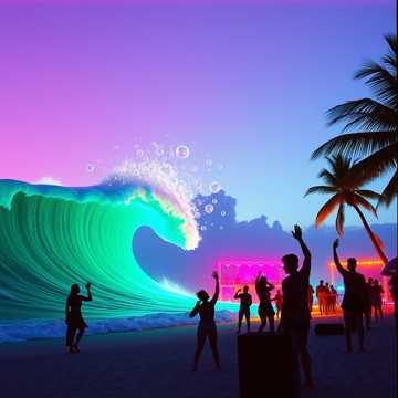 Money Rain Pon Di Beach