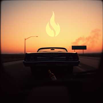 Memories A whiskey bottle An A Cash Song Riding Shotgun