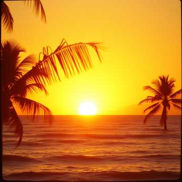 Caribbean Sunset Vibes